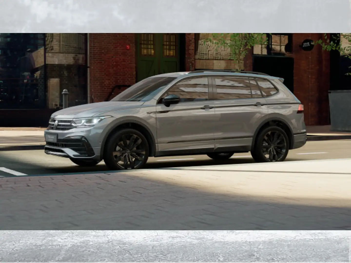 Volkswagen Tiguan Allspace R-Line 2.0 TSI IQ PANO AHK 360° Gris - 2