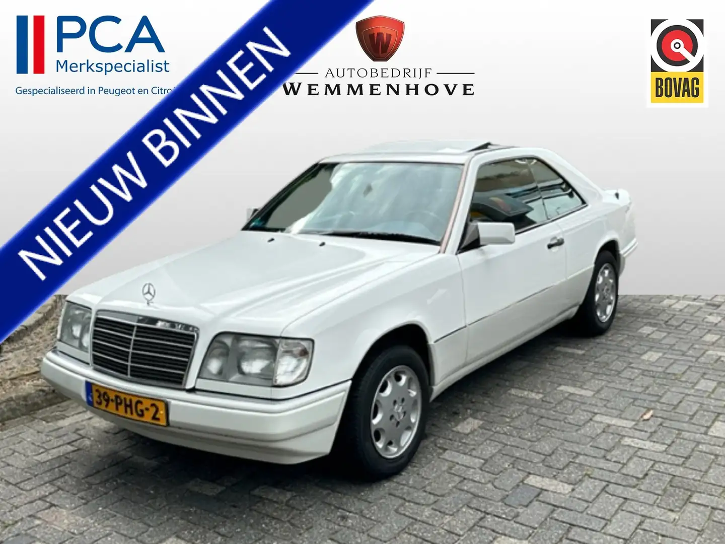 Mercedes-Benz E 220 Coupe Elegance Alu wielen/CV/Schuifdak/Radio/93000 Beyaz - 1
