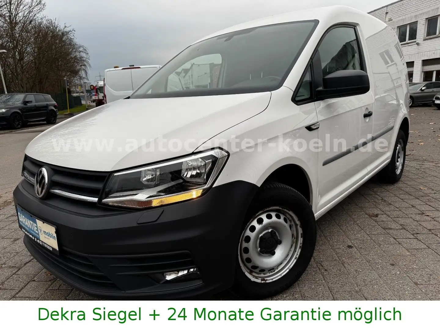 Volkswagen Caddy 1.4 TGI Bluemot.PDC.Klima.SHZ.AHK.1-Hand Weiß - 1