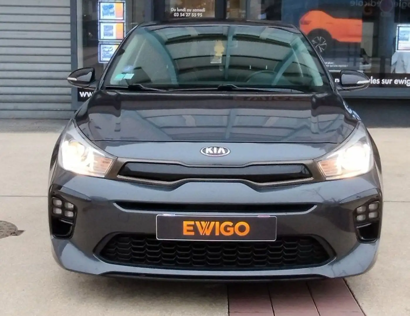Kia Rio 1.0 gdi 100ch gt line carplay camera gps Gris - 2