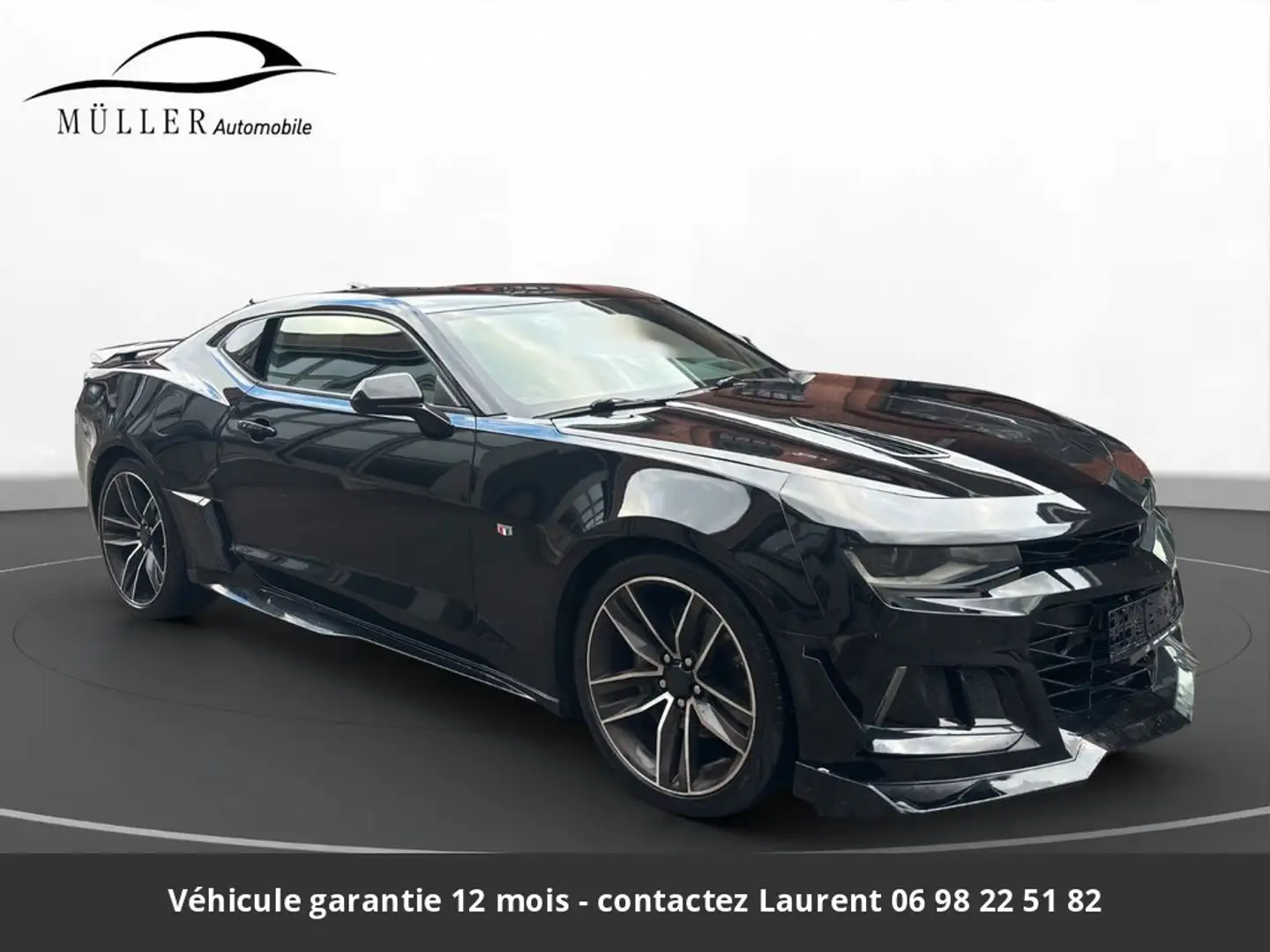 Chevrolet Camaro SS 6.2 V8 Pano hors homologation 4500e Noir - 1