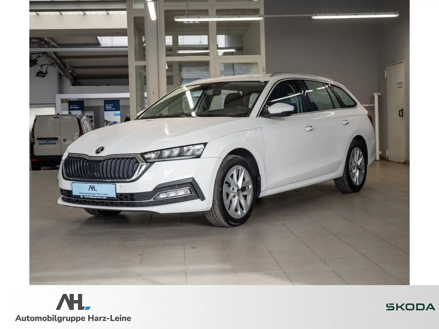 Skoda Octavia III Combi STYLE TDI DSG+AHK+ALU 17''+RÜCKFAHRKAMER Blanco - 1