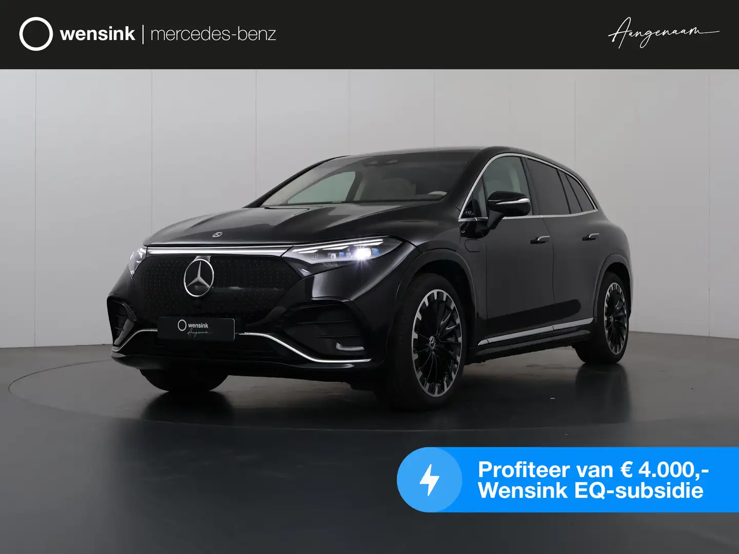 Mercedes-Benz EQS SUV 450 4MATIC AMG Line 118 kWh | Hyperscreen | Massag Negru - 1
