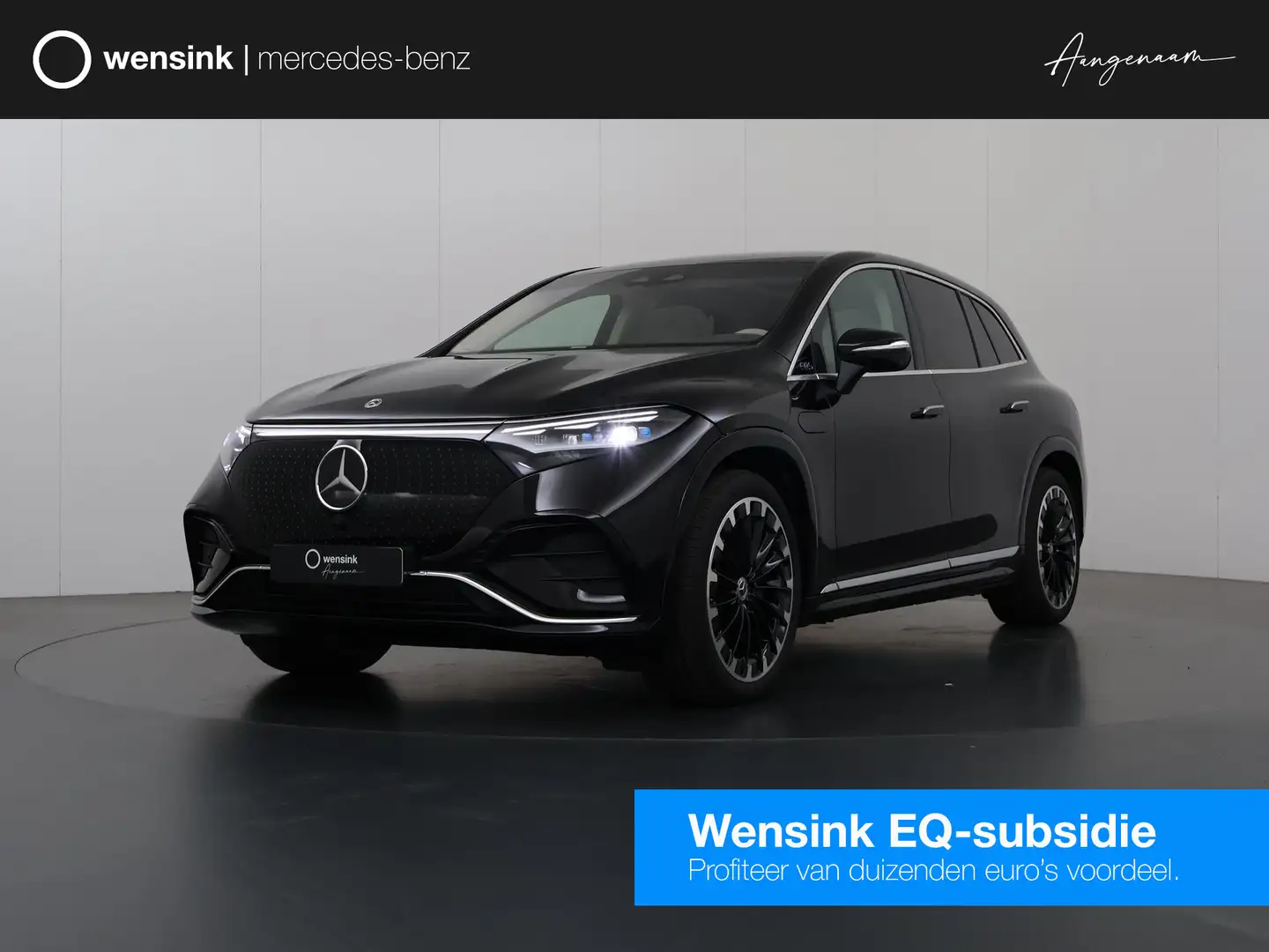 Mercedes-Benz EQS SUV 450 4MATIC AMG Line 118 kWh | Hyperscreen | Massag Negru - 1