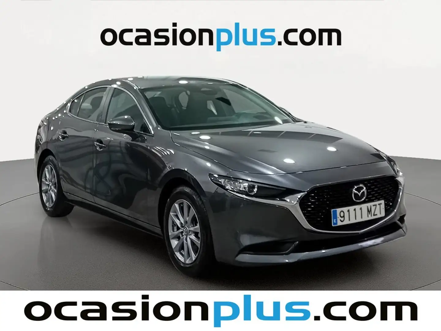 Mazda 3 Sedán 2.5 e-Skyactiv-G Prime-line 103kW Gris - 2
