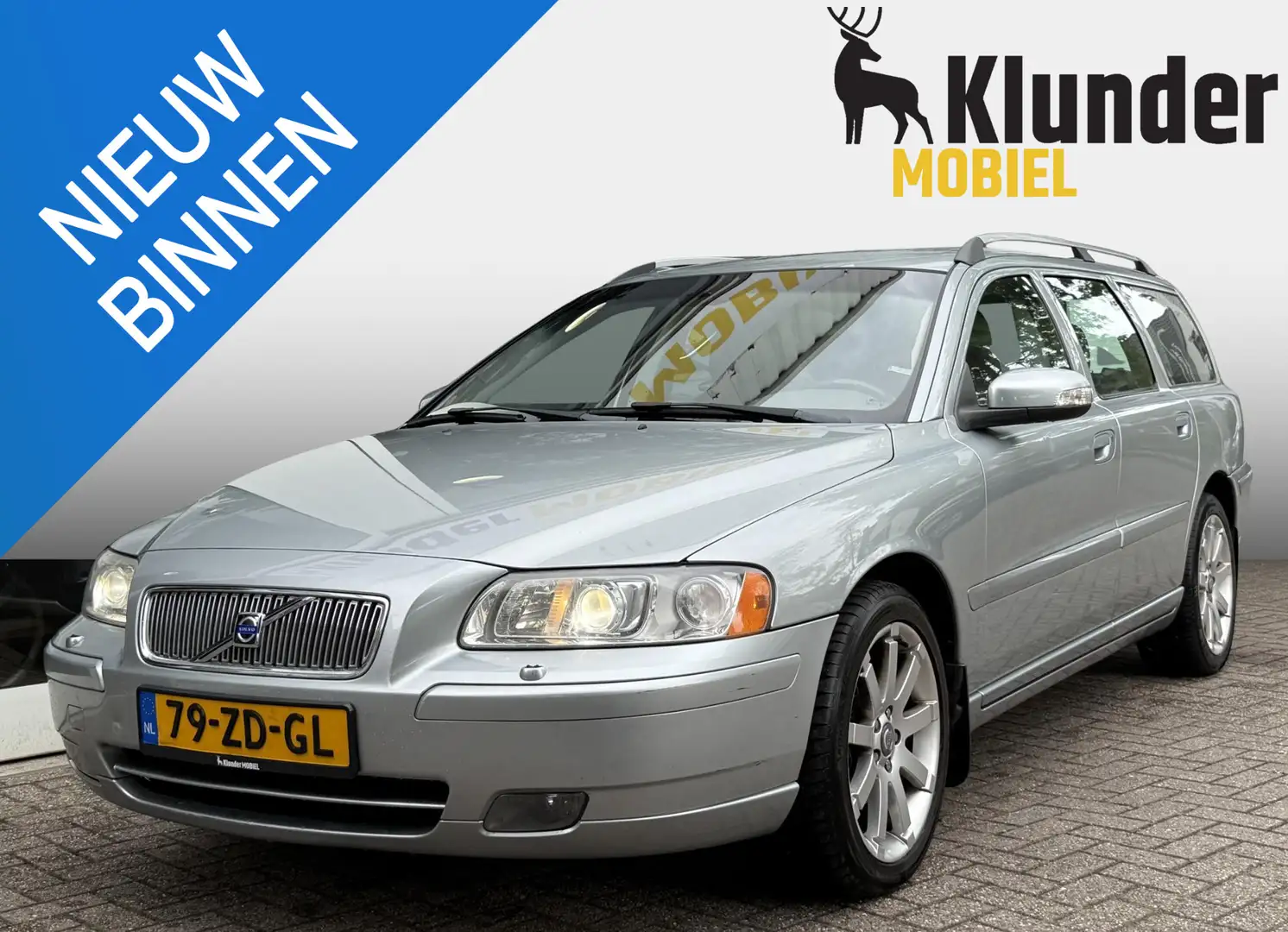 Volvo V70 2.4 Edition Sport Aut. |Leder|PDC|Trekhaak| Grigio - 1