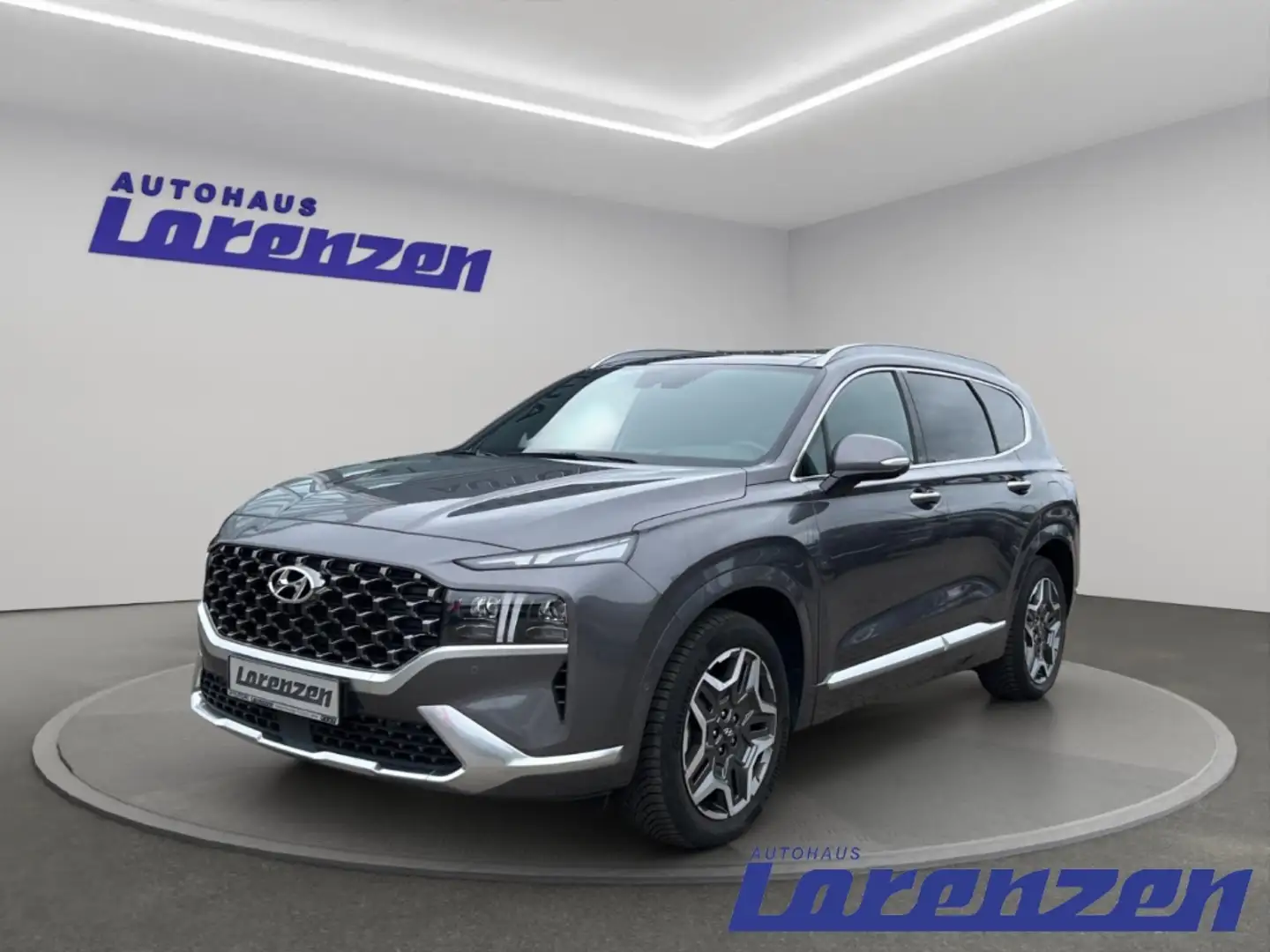 Hyundai SANTA FE Signature Plug-In Hybrid EU6d HUD Niveau El. Panod Gris - 1