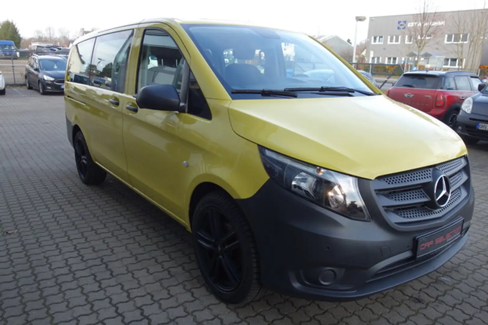 Mercedes-Benz Vito 116 CDI ProTourer Lang 2sTÜR/STDHZG/KAM/18" Jaune - 2