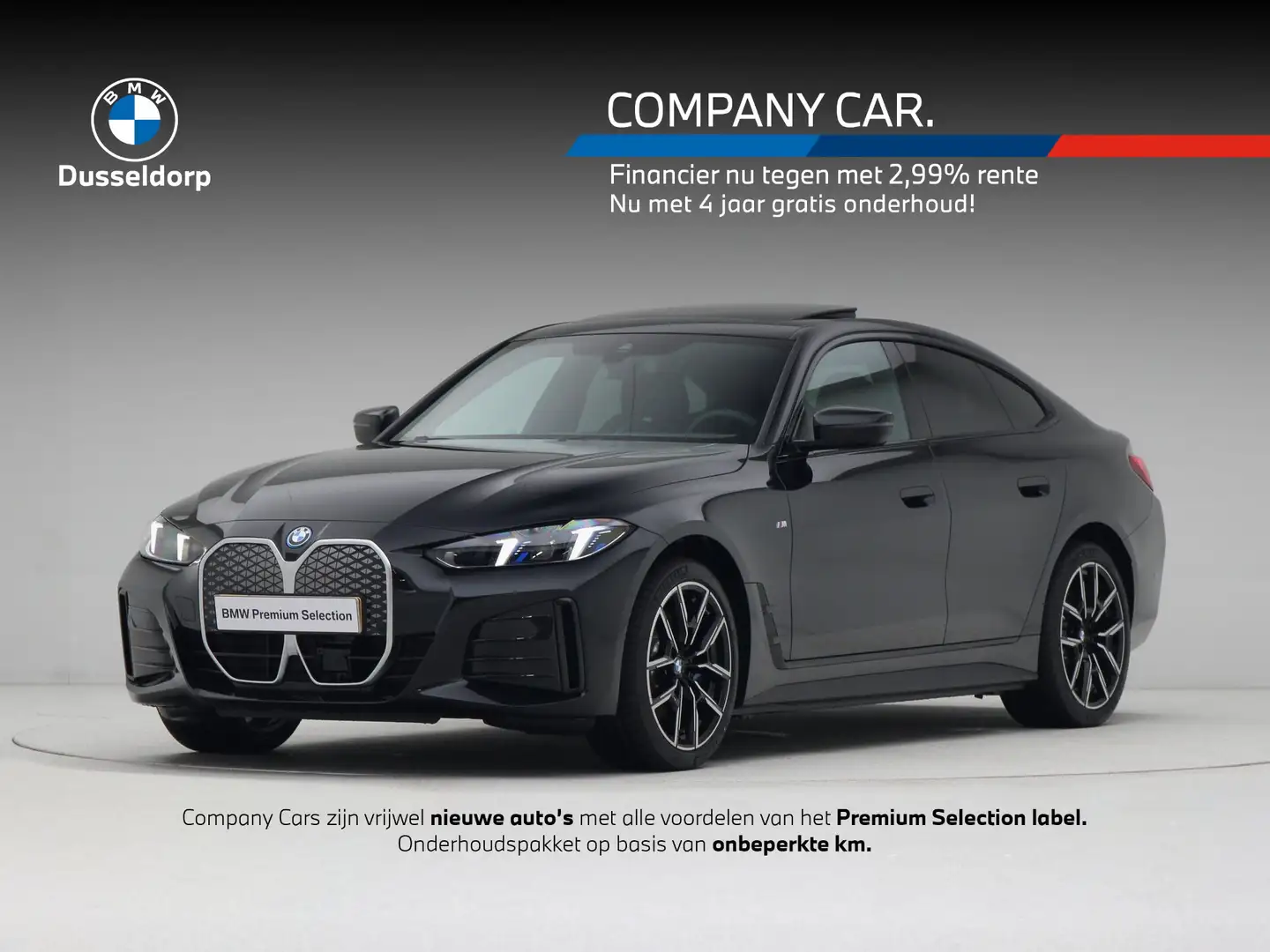 BMW i4 eDrive40 84 kWh M Sport Zwart - 1