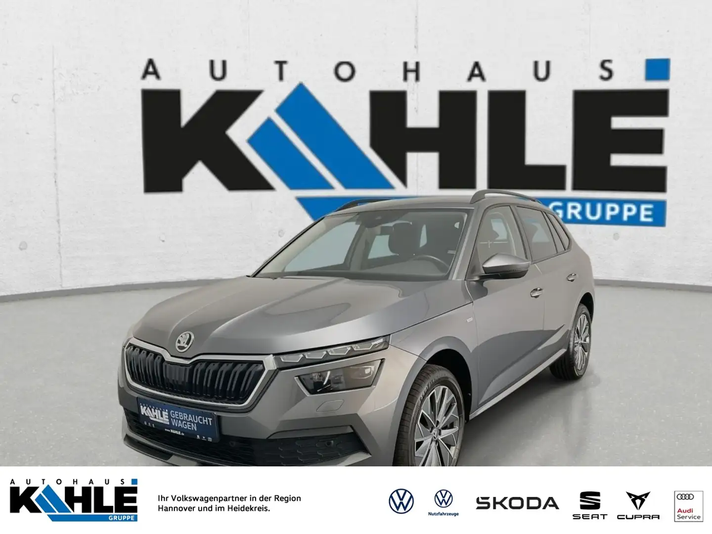 Skoda Kamiq 1.0 TSI DSG Ambition Klima Navi Rückfahrkamera Grau - 1