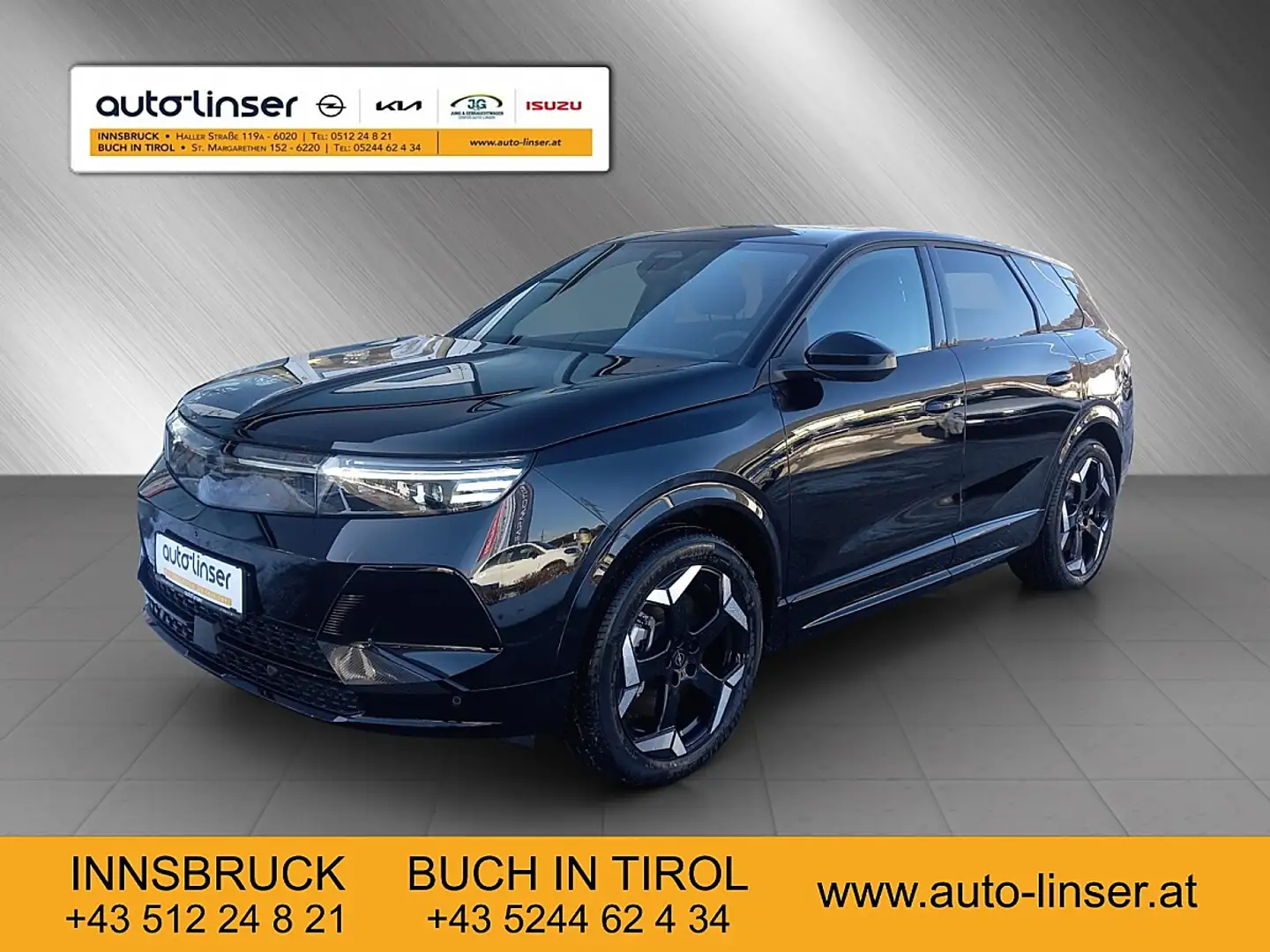 Opel Grandland Electric 73kWh AWD Ultimate Schwarz - 1