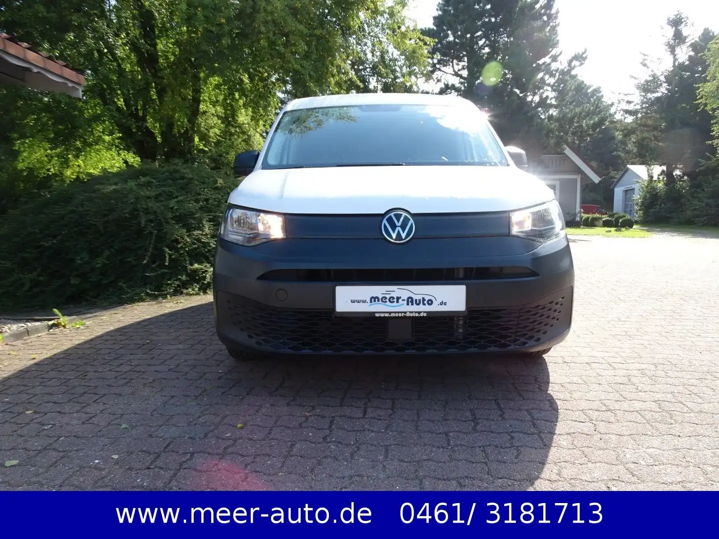Volkswagen Caddy Cargo 2.0 TDI Klima/PDC/BT-Tele./DAB+ Blanc - 2