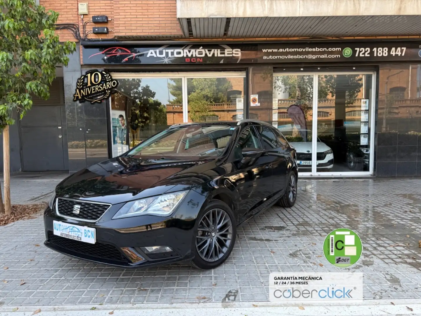 SEAT Leon 1.6 TDI CR 110cv Start/Stop Style Connect Plus Black - 1