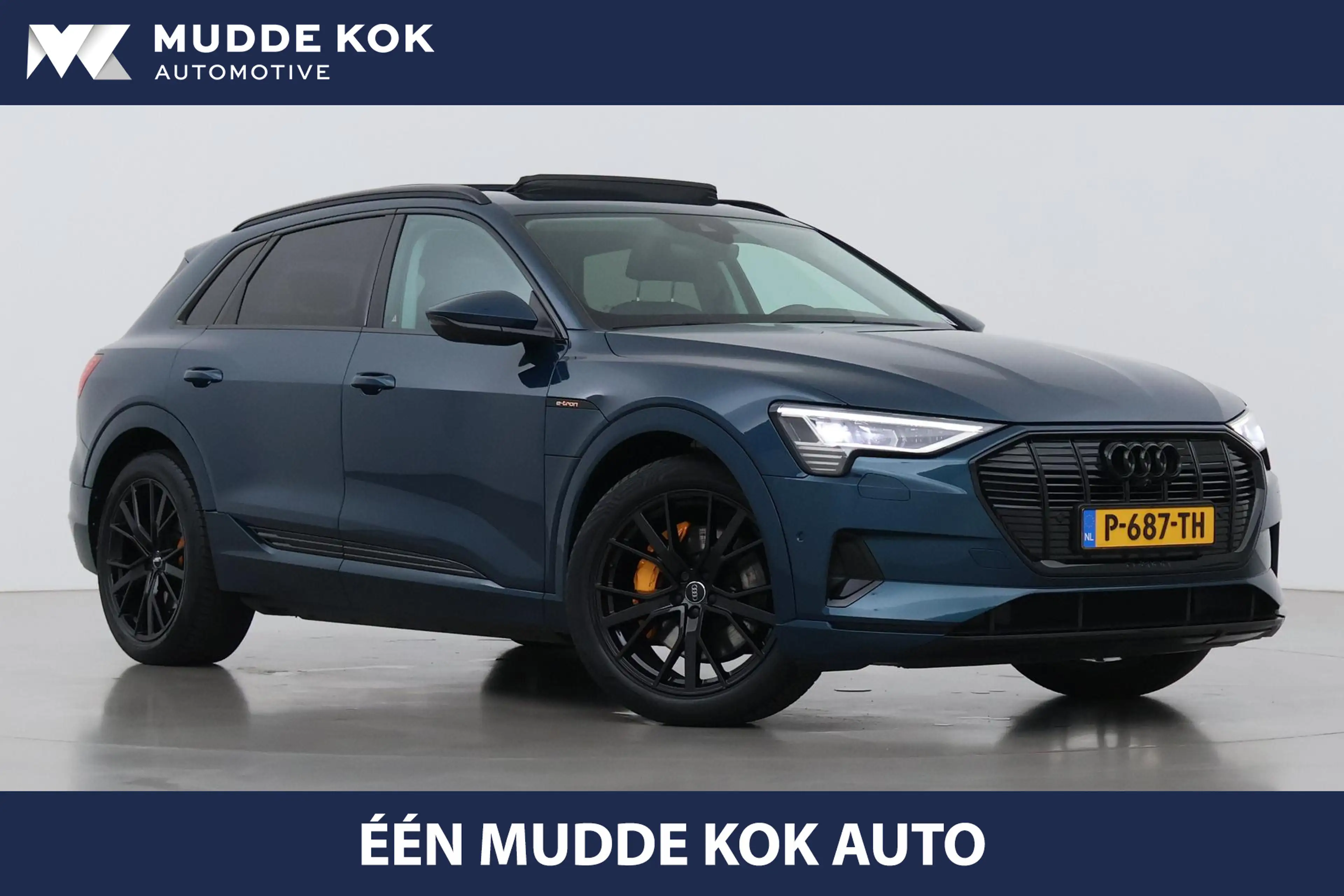 Audi e-tron 55 Quattro Advanced 95 kWh | Luchtvering | Panoram