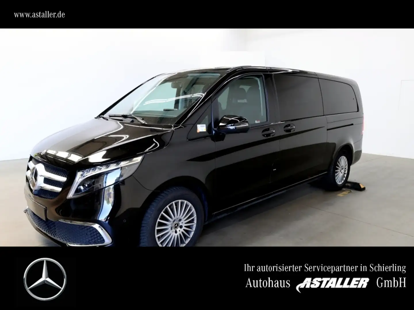 Mercedes-Benz V 300 d 4M Avantgarde Edition XL Extralang L3 8S Schwarz - 1