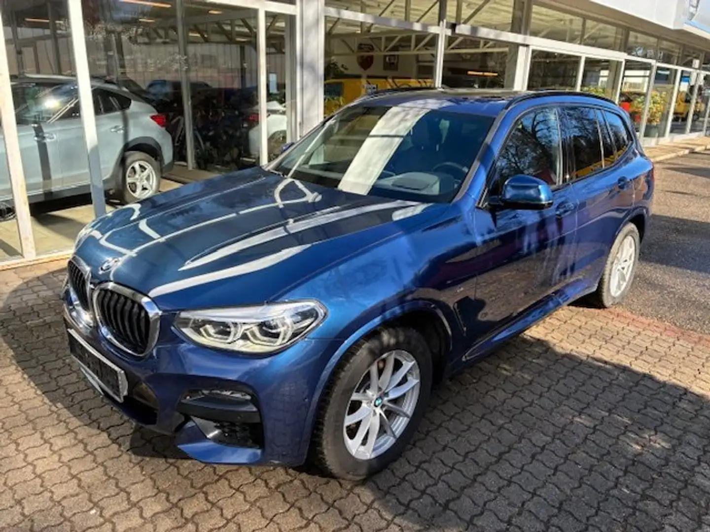 BMW X3 xDrive 20 d M Sport Blau - 2