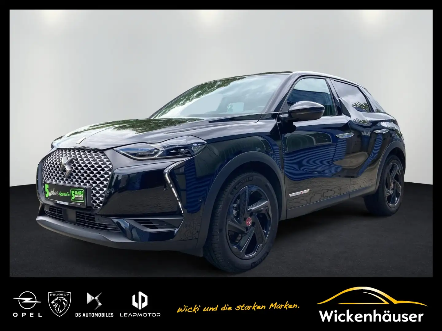 DS Automobiles DS 3 DS3 E-Tense Performance Line HeadUp Top Zustand Schwarz - 1