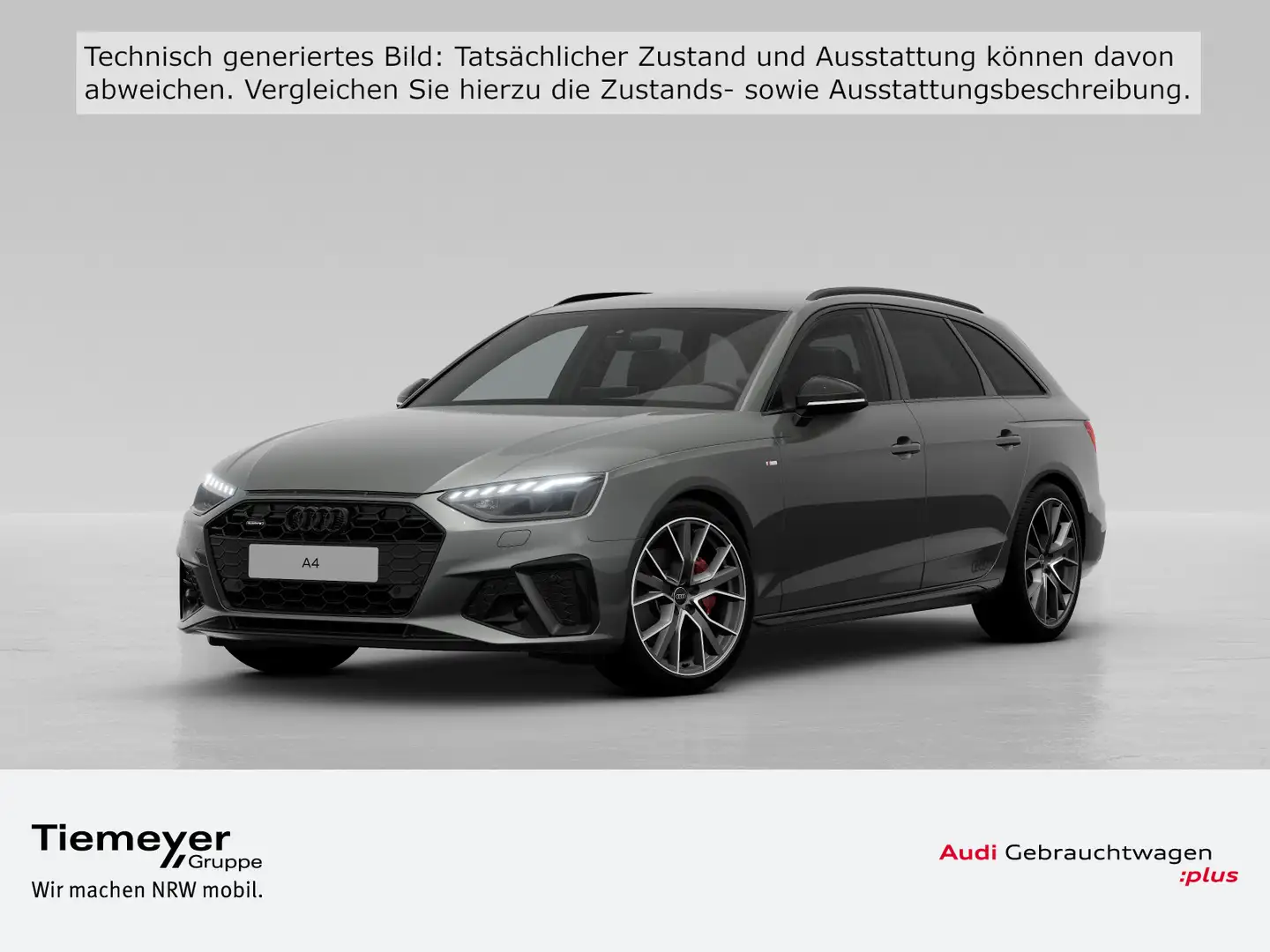 Audi A4 40 TFSI Q 2x S LINE Grau - 1