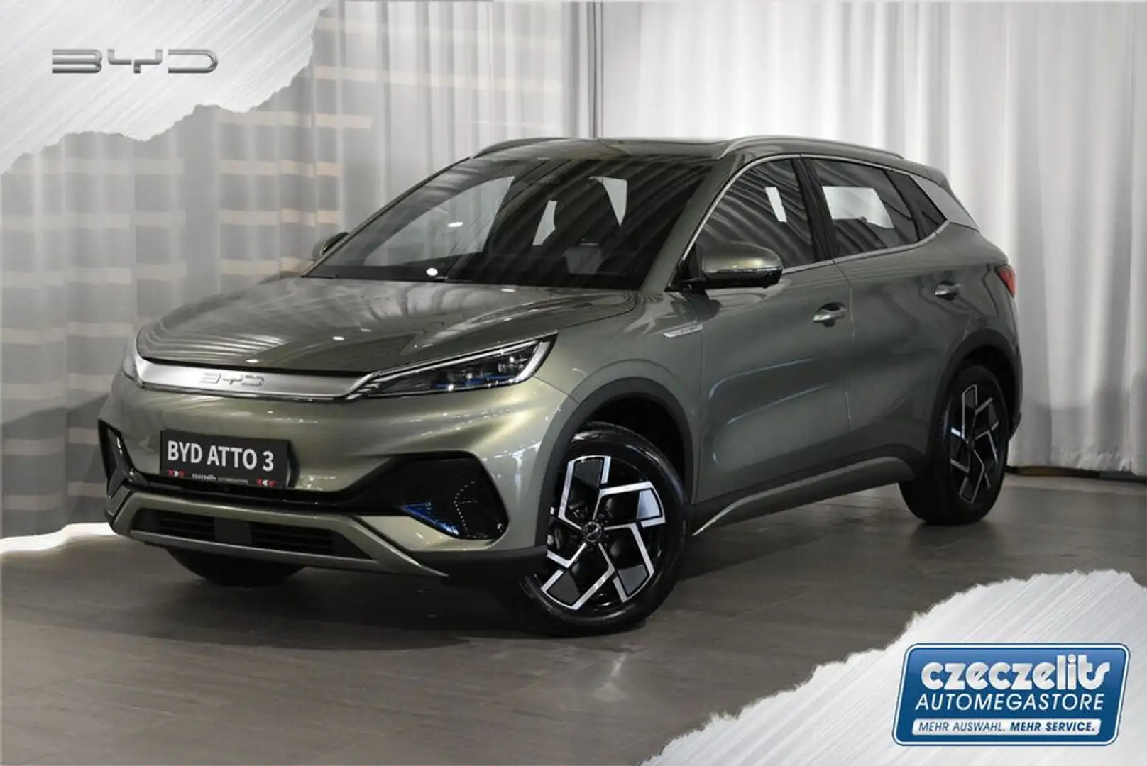 BYD Atto 3 Atto3 60,5 kWh Comfort Vorführwagen Verde - 1