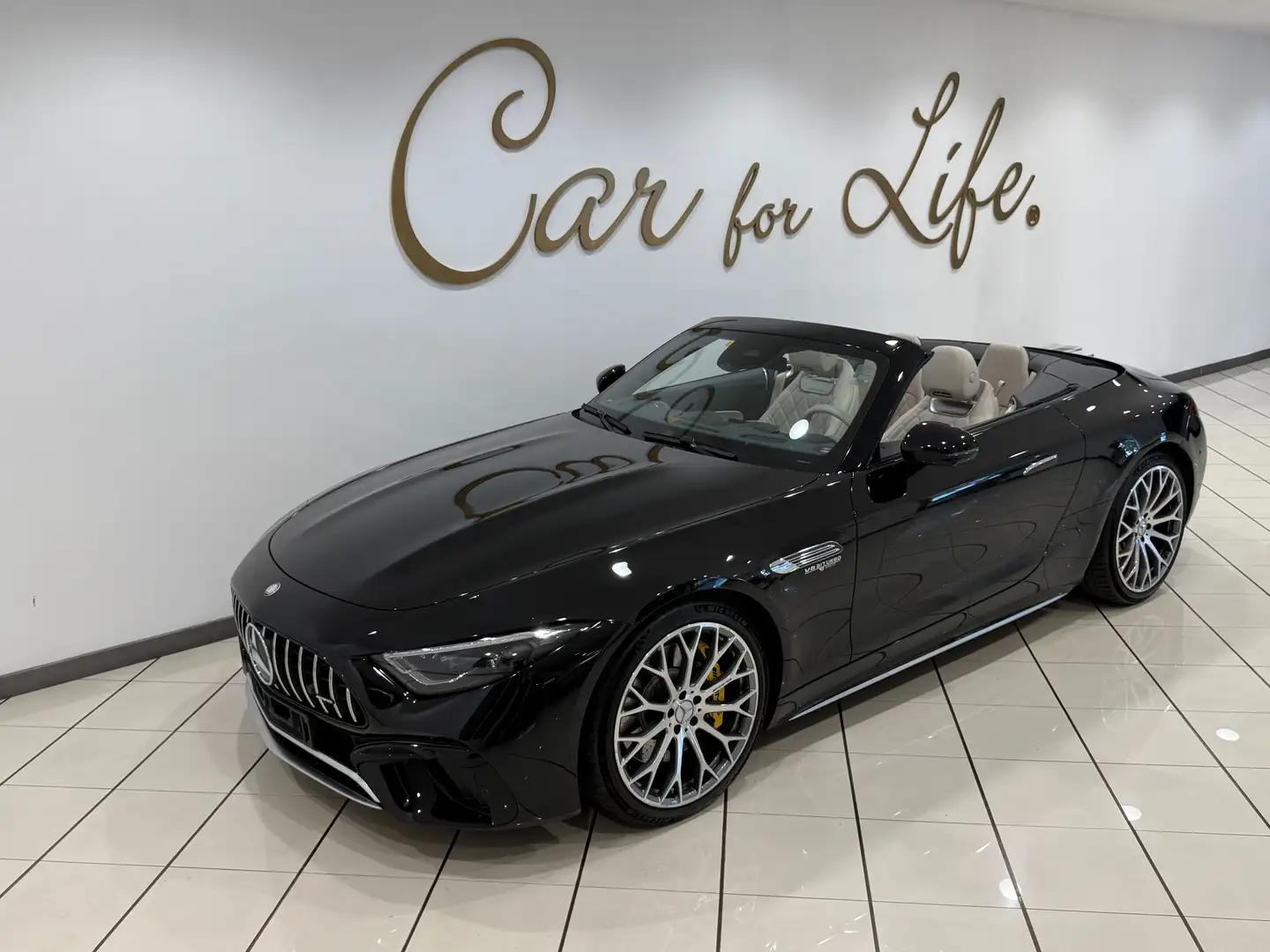 Mercedes-Benz SL 63 AMG Premium Plus 4matic IVA ESPOSTA Zwart - 1