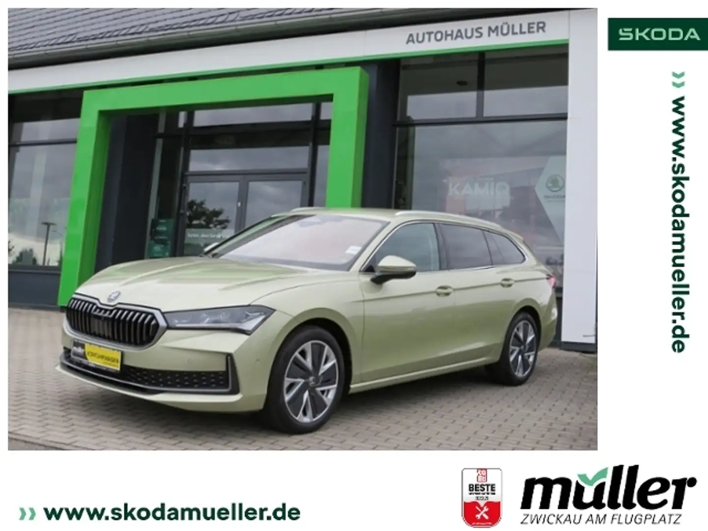 Skoda Superb Combi 1.5 TSI mHEV 110kW Selection  AHK Beige - 1