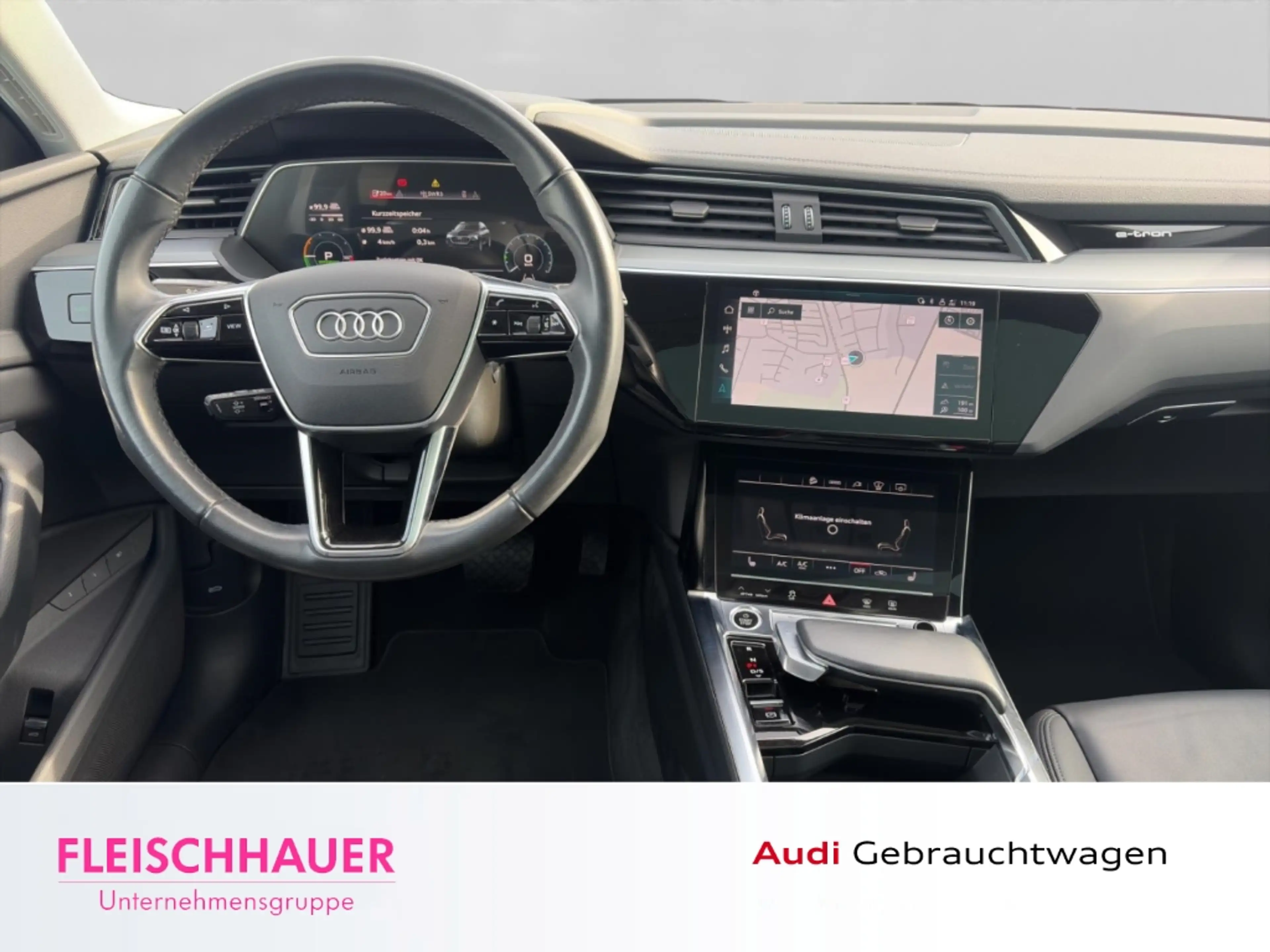 Audi e-tron 55 quattro 300 KW Pano+Leder+TopView+ACC+Matrix+Ca — photo 12