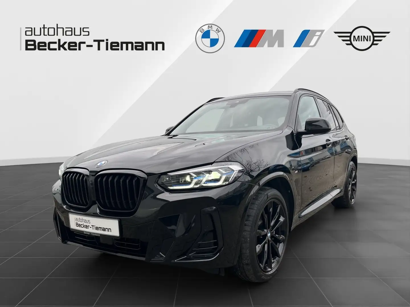 BMW X3 xDrive30d M-Sport AHK Laser DrivAss ACC ParkAss Zwart - 1