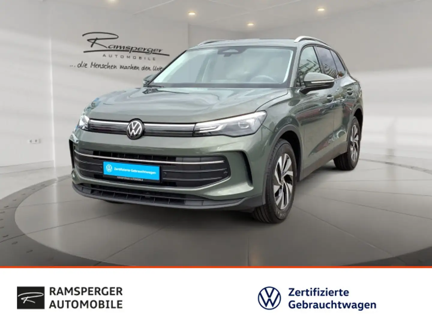 Volkswagen Tiguan 1.5 TSI DSG Life AHK ACC LED Navi Kamera Grün - 1