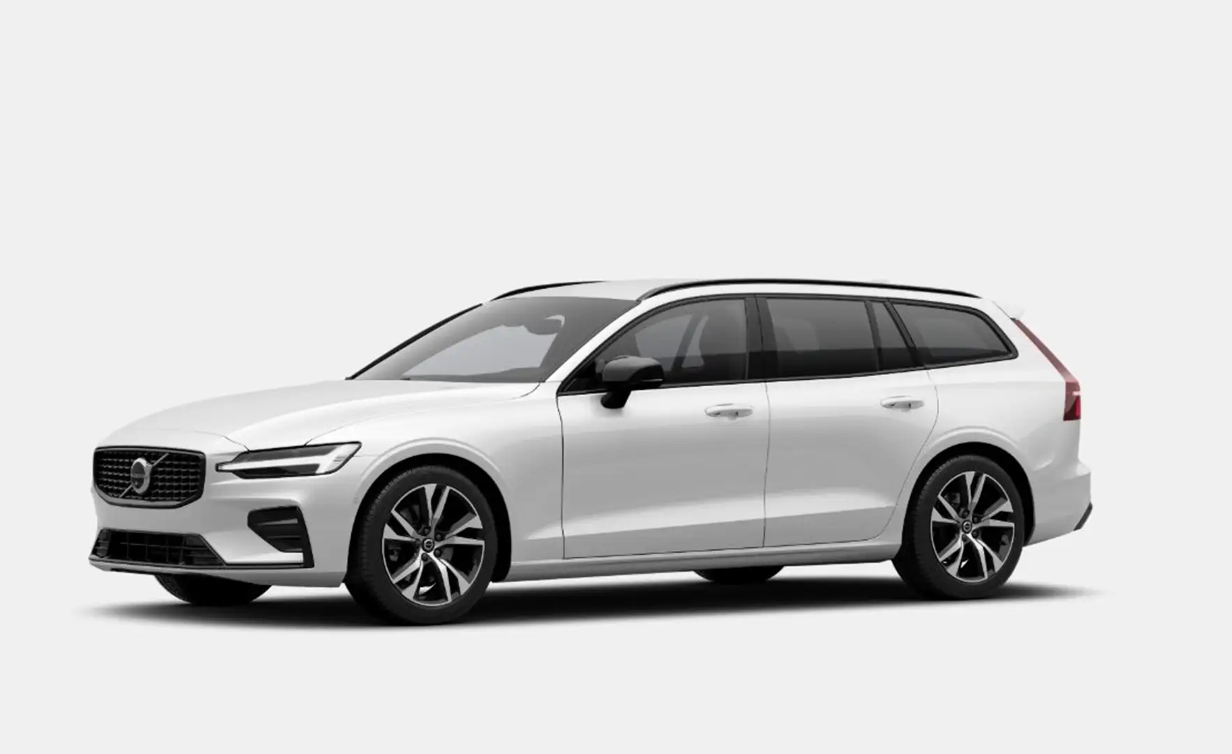Volvo V60 Kombi B4 (Benzin) Plus Dark ACC+LED+Navi+SHZ Weiß - 2