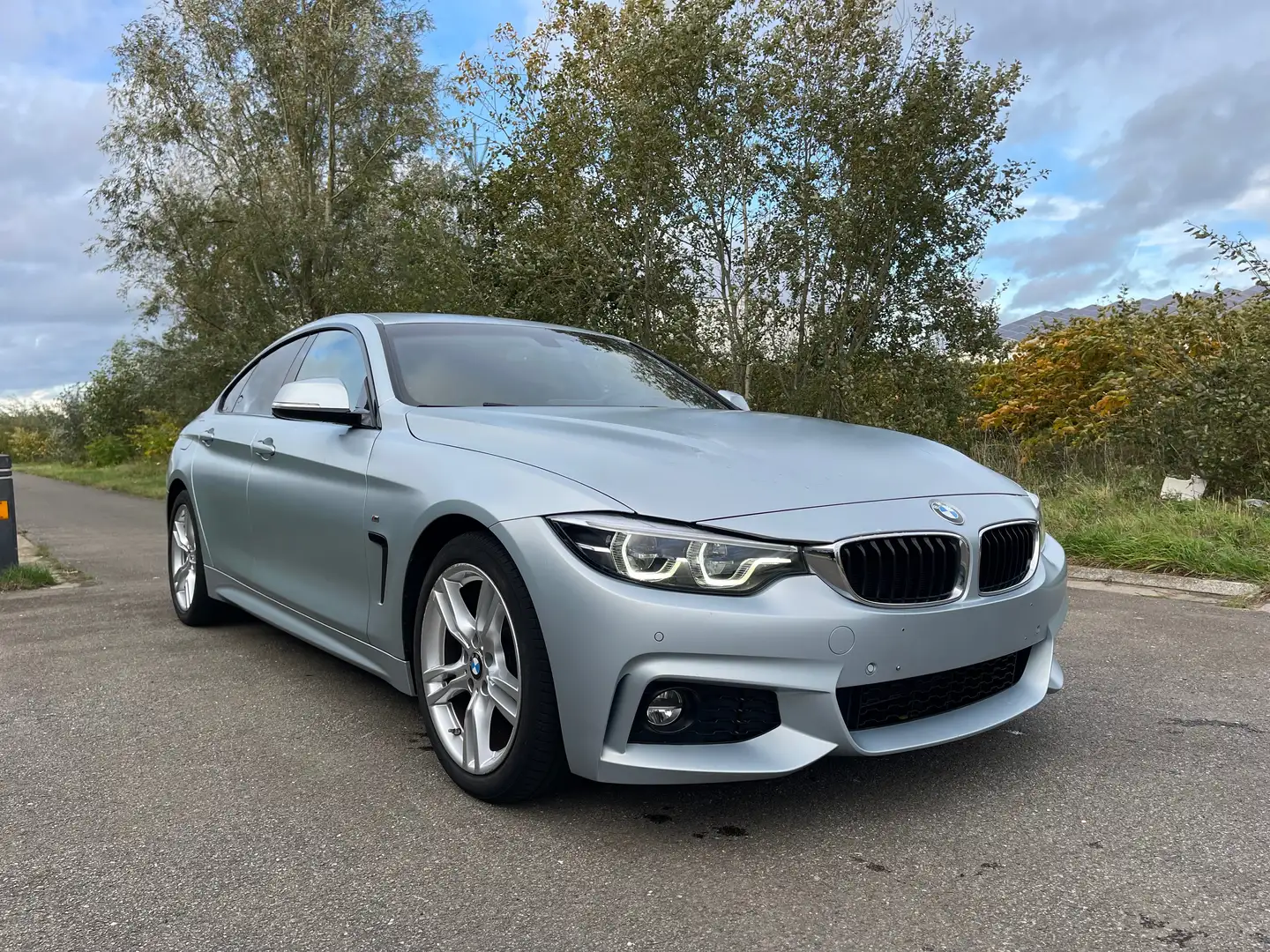 BMW 420 420i Gran Coupe M Sport Zilver - 2