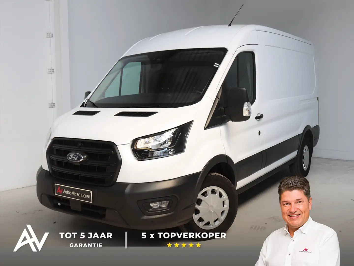 Ford Transit 2.0 TDCI Trend ** Camera | Trekhaak | Quickclear Blanc - 1