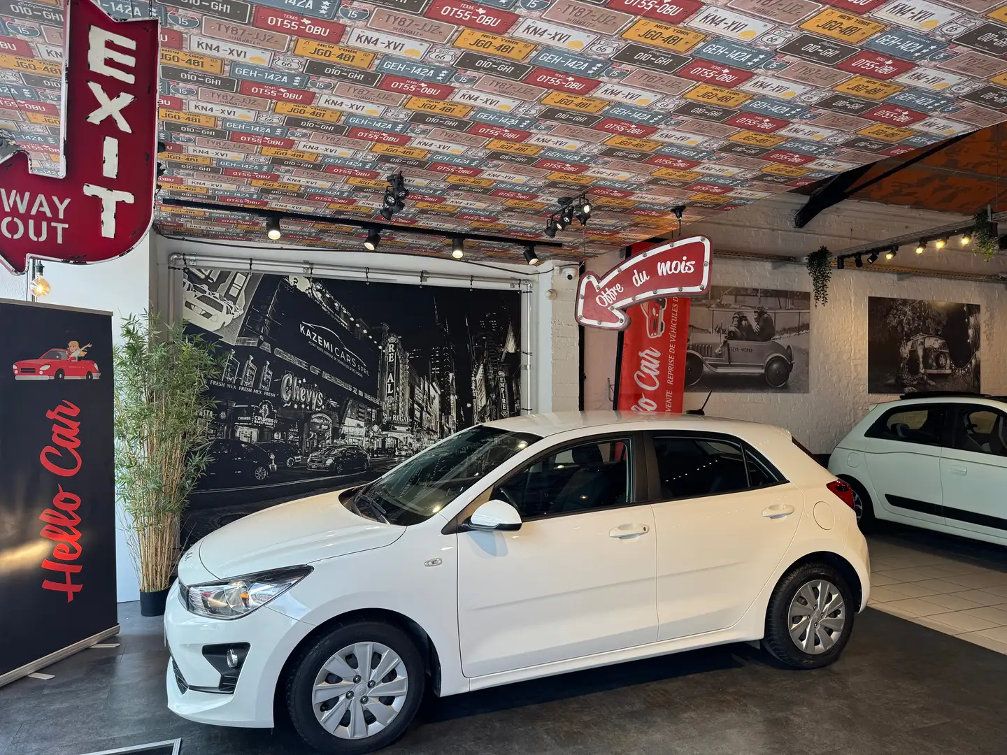 Kia Rio Rio 1.0 * BOITE AUTO * EURO 6if * GARANTIE * AC Blanc - 1