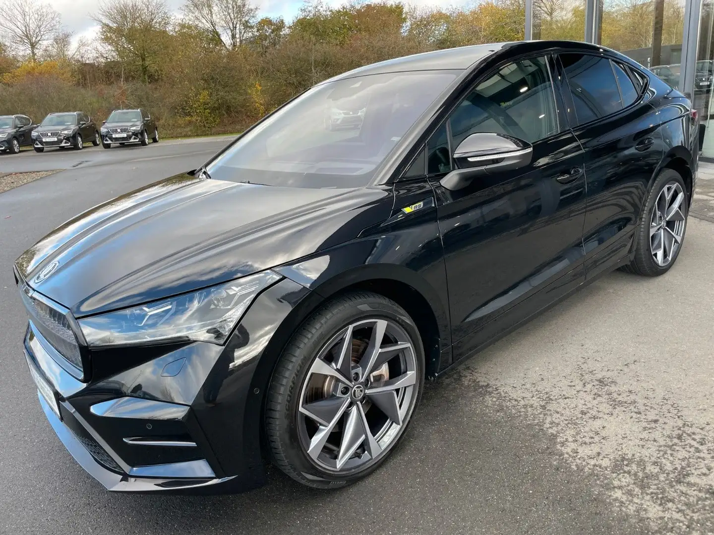 Skoda Enyaq Coupé RS Suite 4x4 Pano HUD Crysta Maxx WP Schwarz - 1