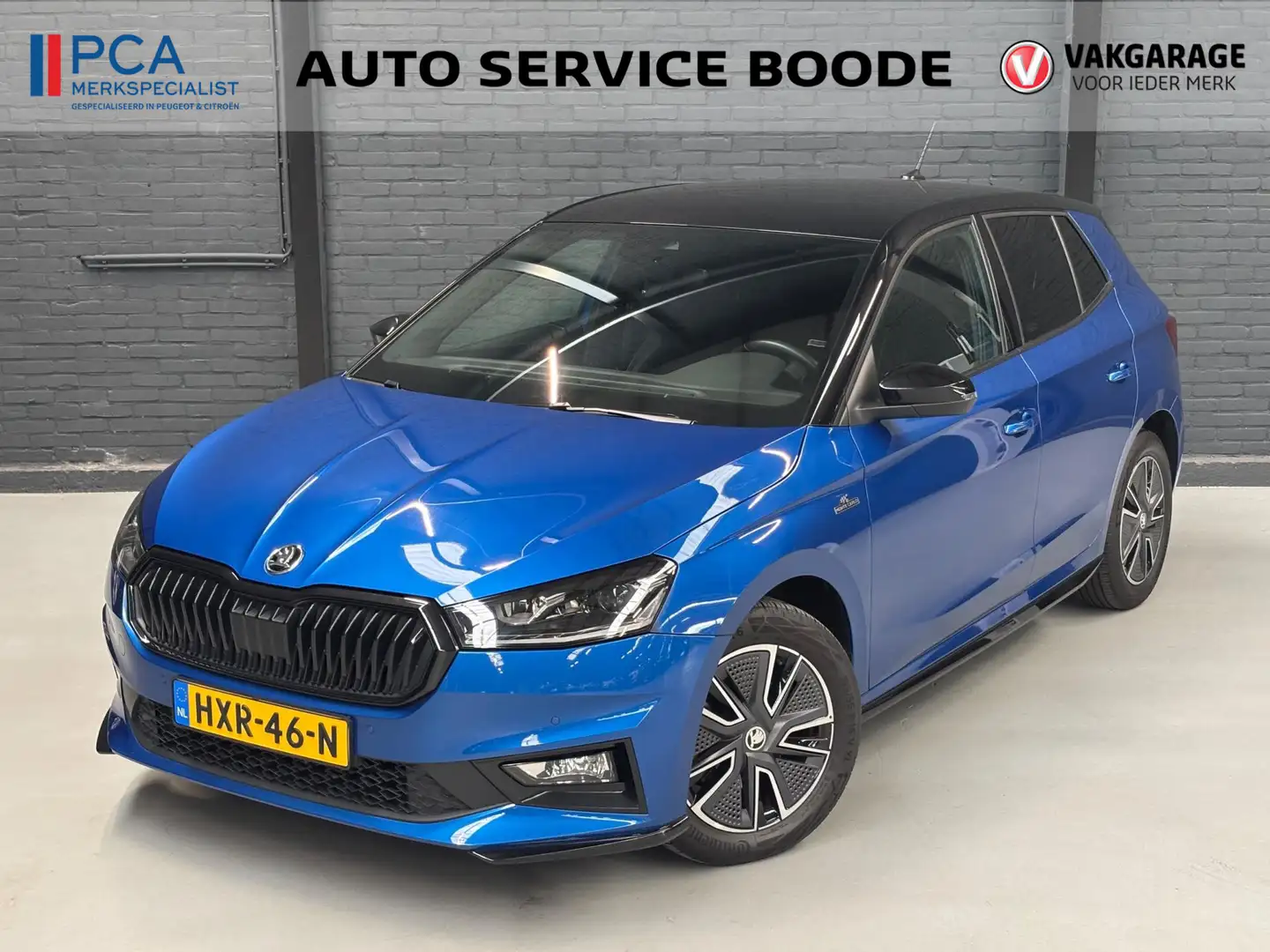 Skoda Fabia 1.0 TSI (110pk) Monte Carlo automaat - duotone - k Blauw - 1