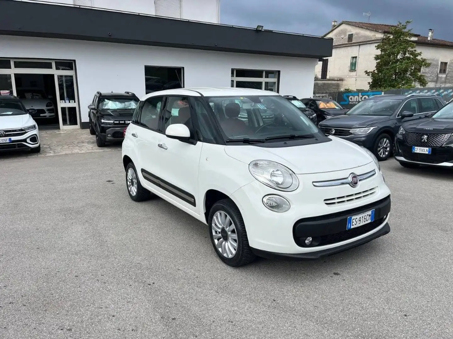 Fiat 500L 0.9 TwinAir Turbo Natural Power Lounge Blanc - 2