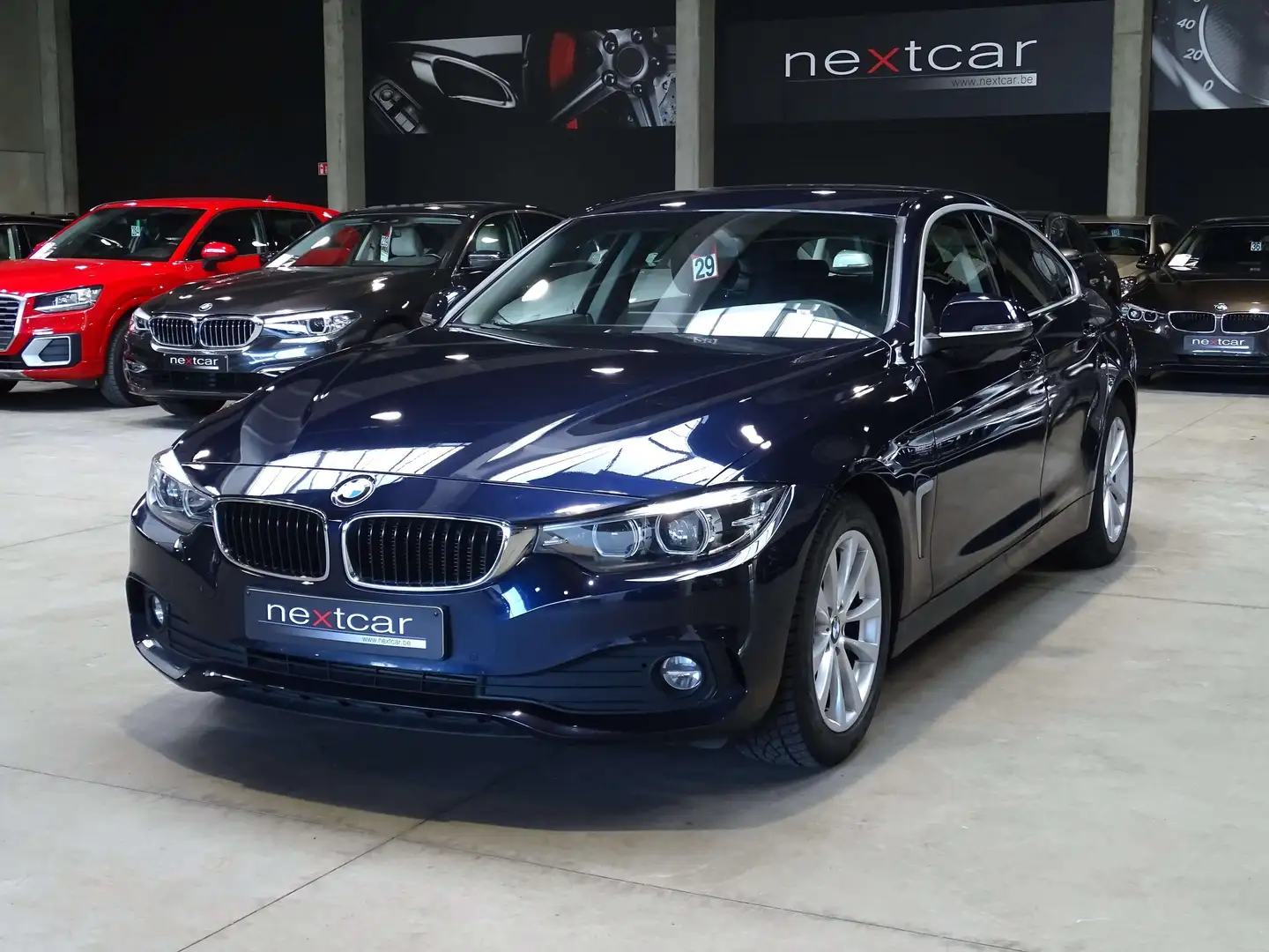BMW 418 dA Gran Coupé *FULL LED-NAVI-SIEGES SPORT* Blue - 1