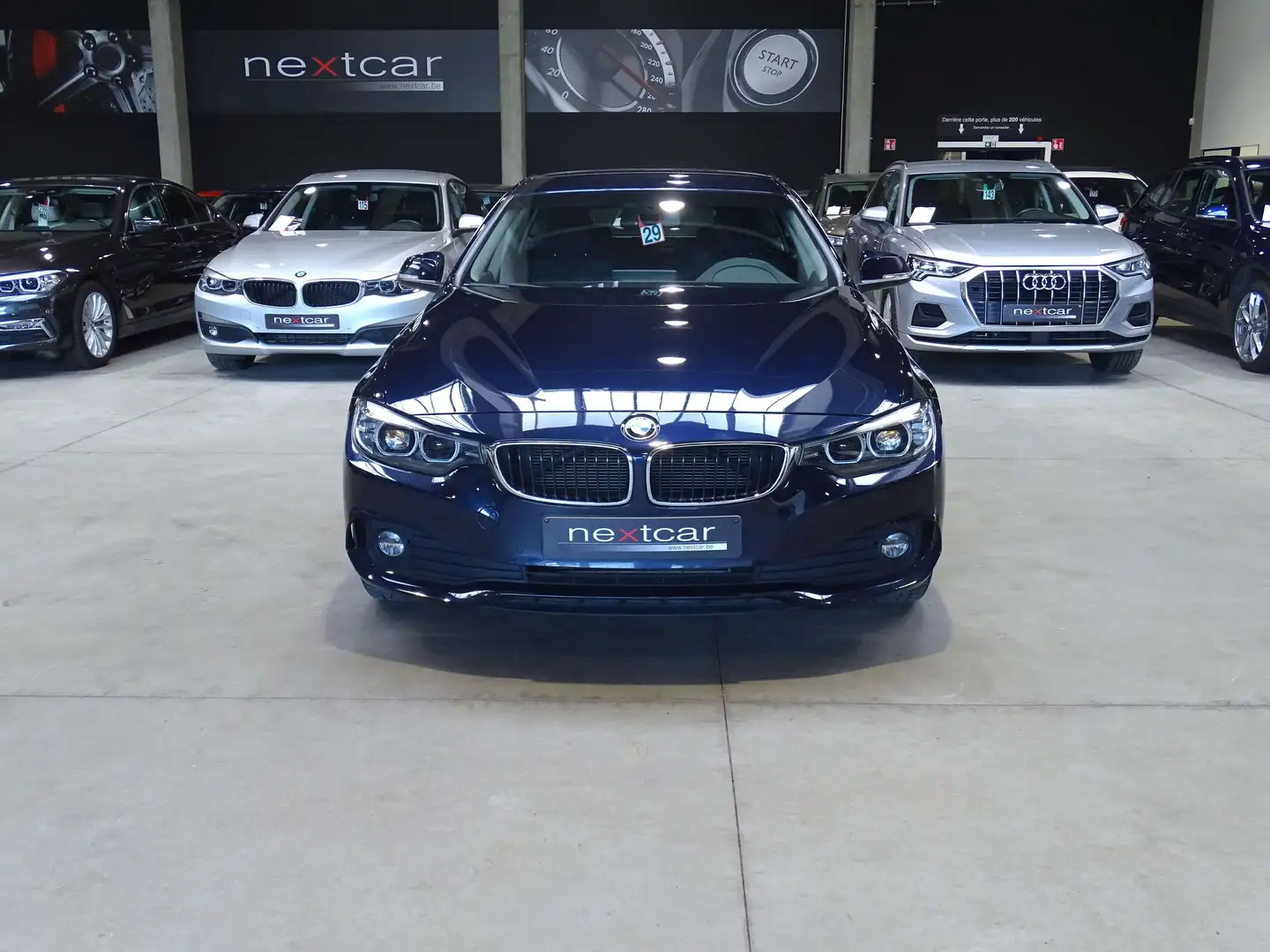 BMW 418 dA Gran Coupé *FULL LED-NAVI-SIEGES SPORT* Blue - 2