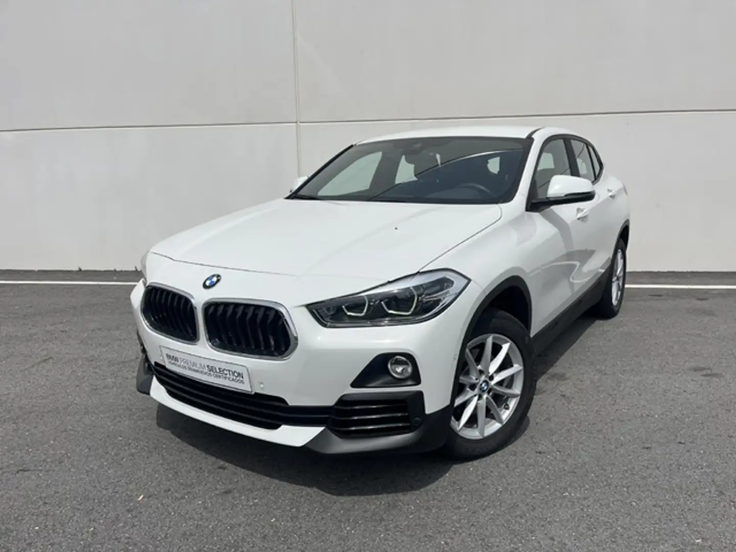 BMW X2 sDrive 18d Blanc - 1