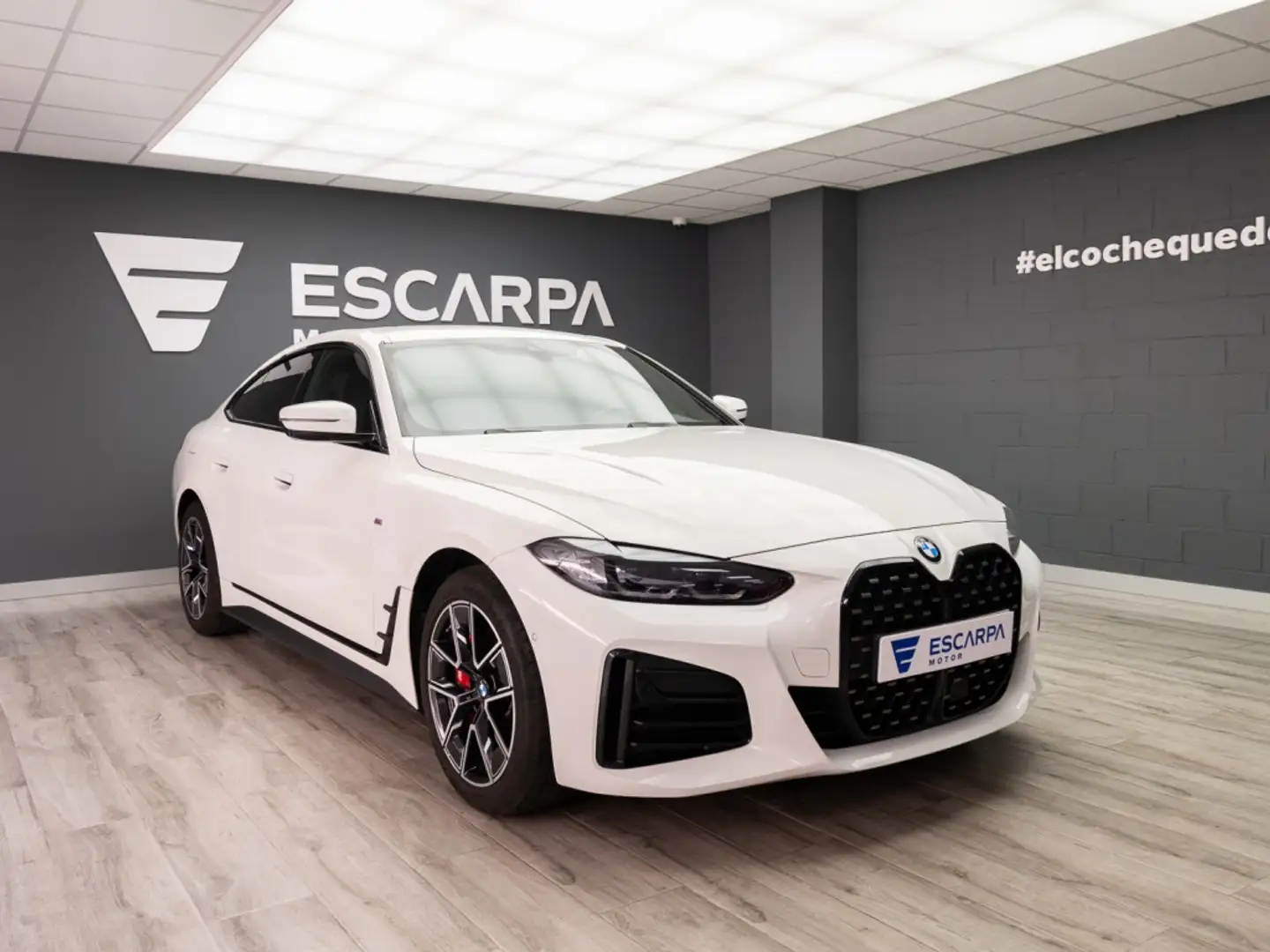 BMW 420 420dA Gran Coupé Weiß - 1