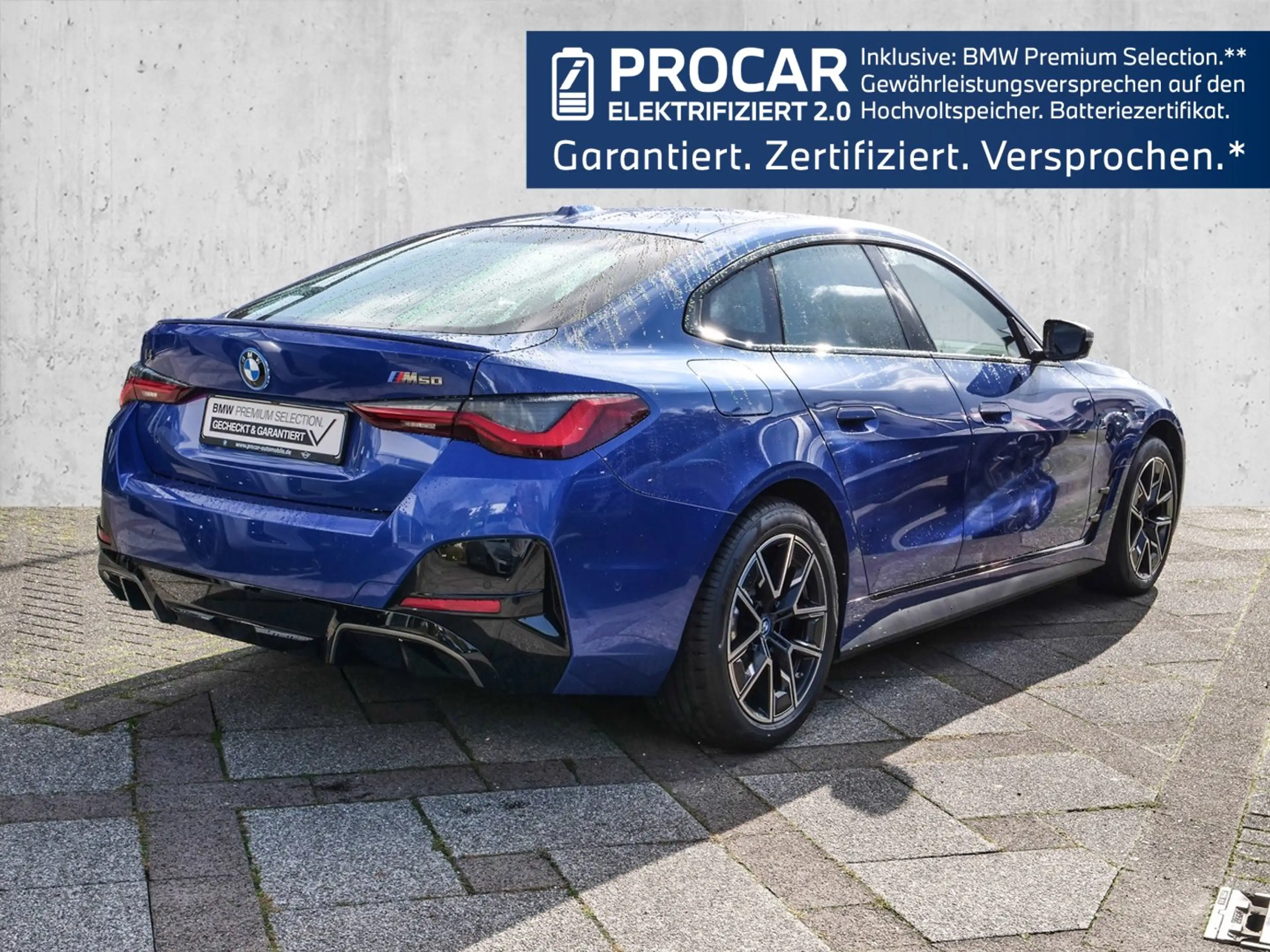 BMW i4 M50 M Sport AHK RFK NAVI Standh. LED Laser — photo 2