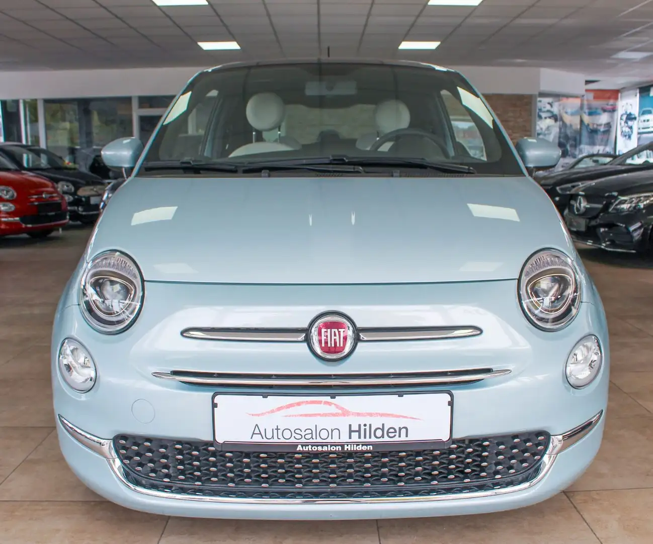 Fiat 500 Dolcevita Pano CarPlay 1.Hand TÜV neu Silber - 2