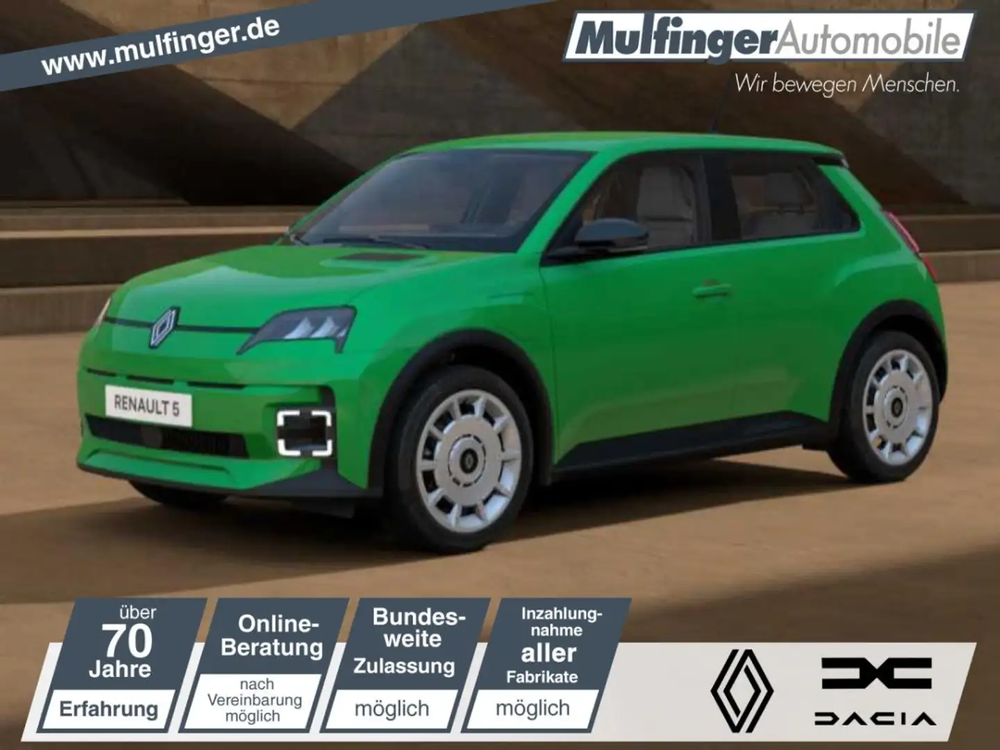 Renault E-TECH EVOLUTION 120 URBAN RANGE ❗ AKTION ❗️ Grün - 1