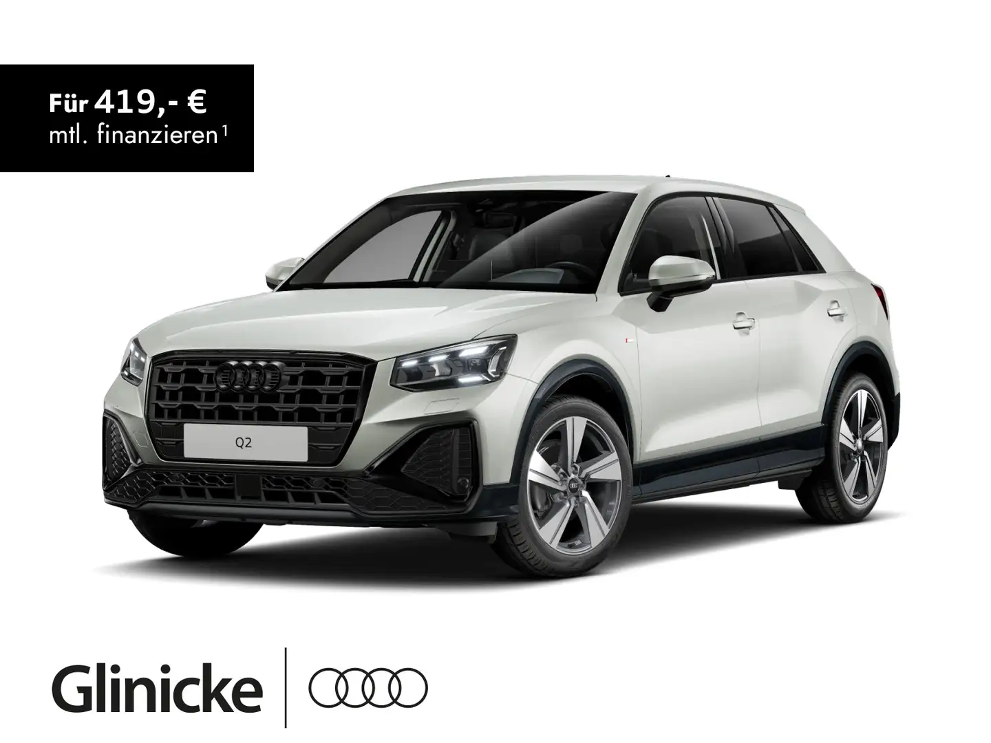 Audi Q2 S line 35 TFSI 110(150) kW(PS) S tronic Silber - 1