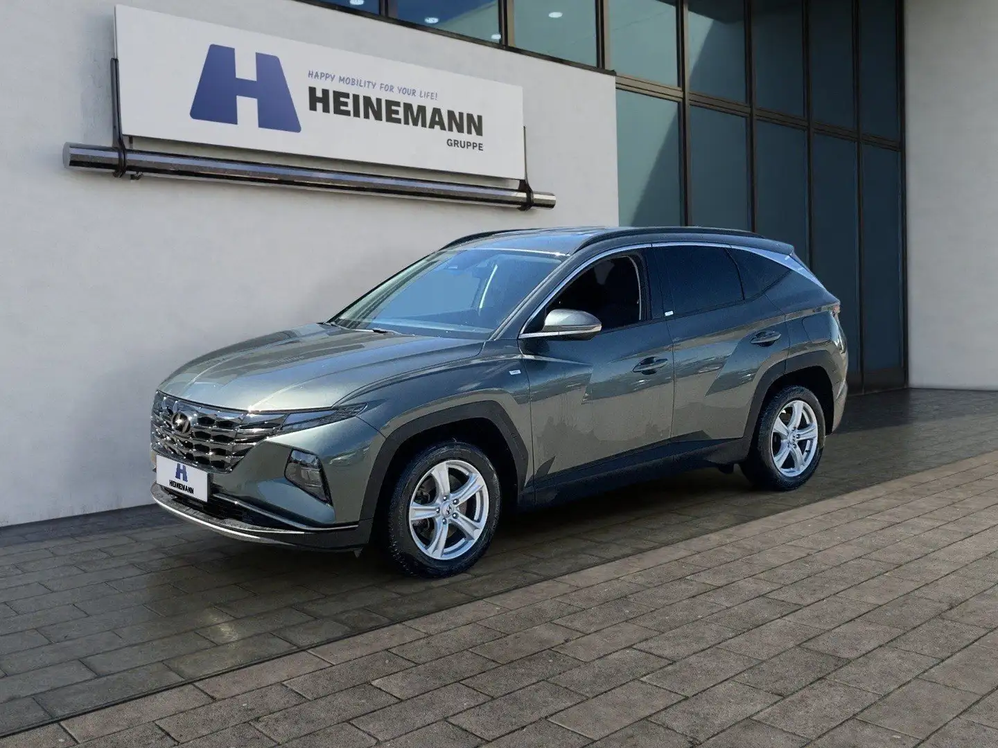 Hyundai TUCSON Tucson1.6 GDI LED/ Navi/AHK Gris - 1