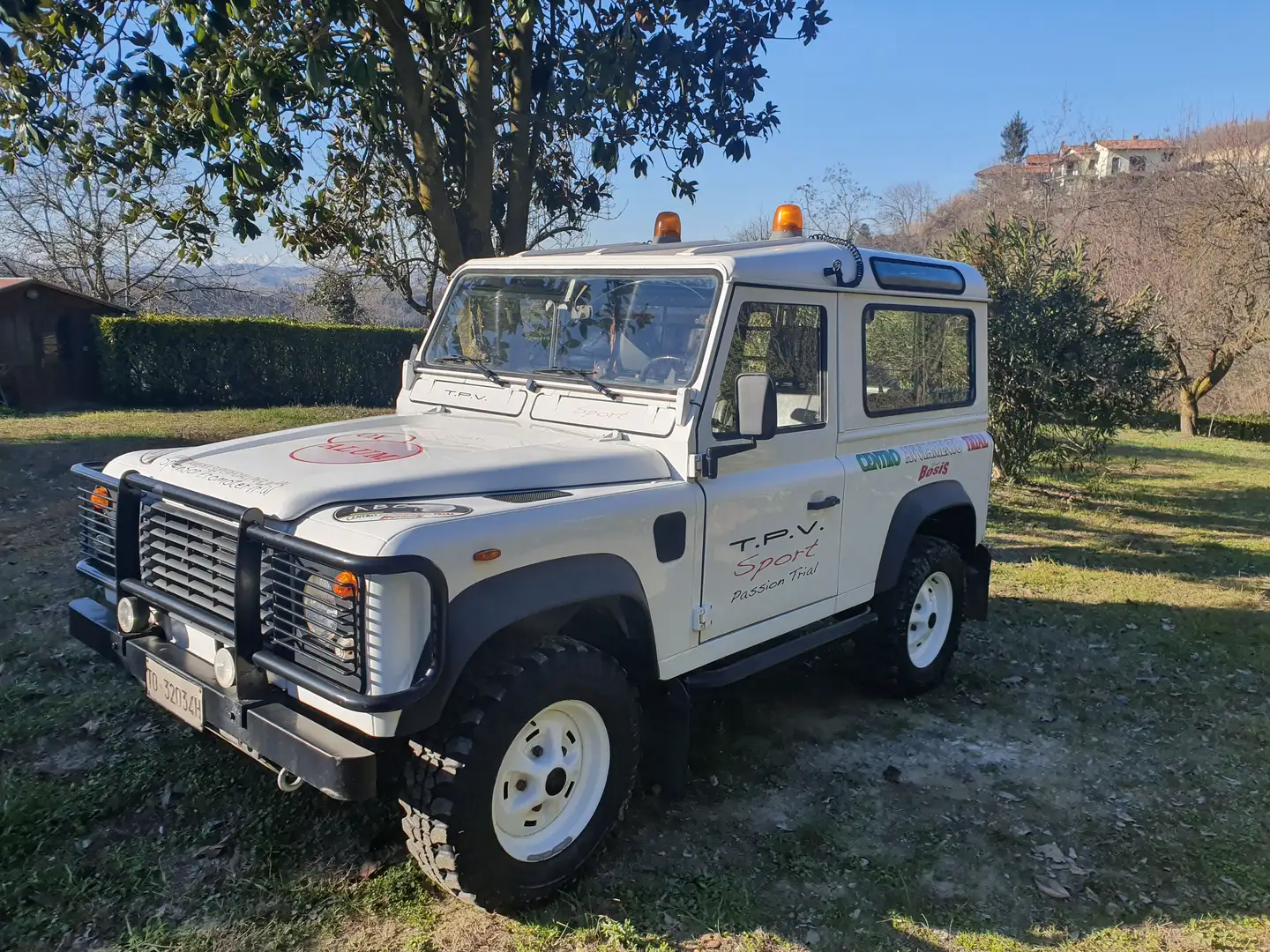 Land Rover Defender 90 2.5 td Hard Top Beyaz - 1