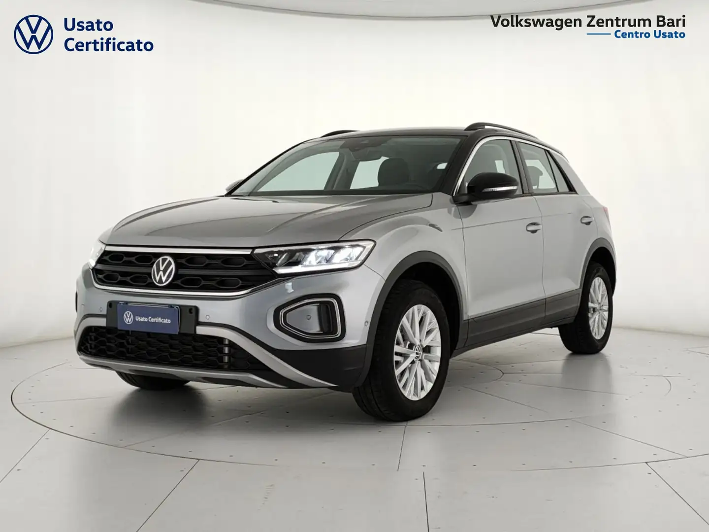 Volkswagen T-Roc 2.0 tdi life 150cv dsg Silber - 1