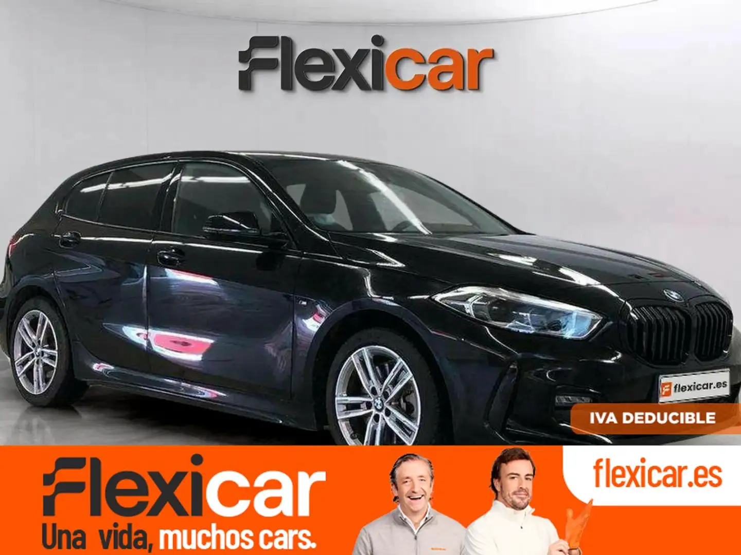 BMW 120 120dA Negro - 1