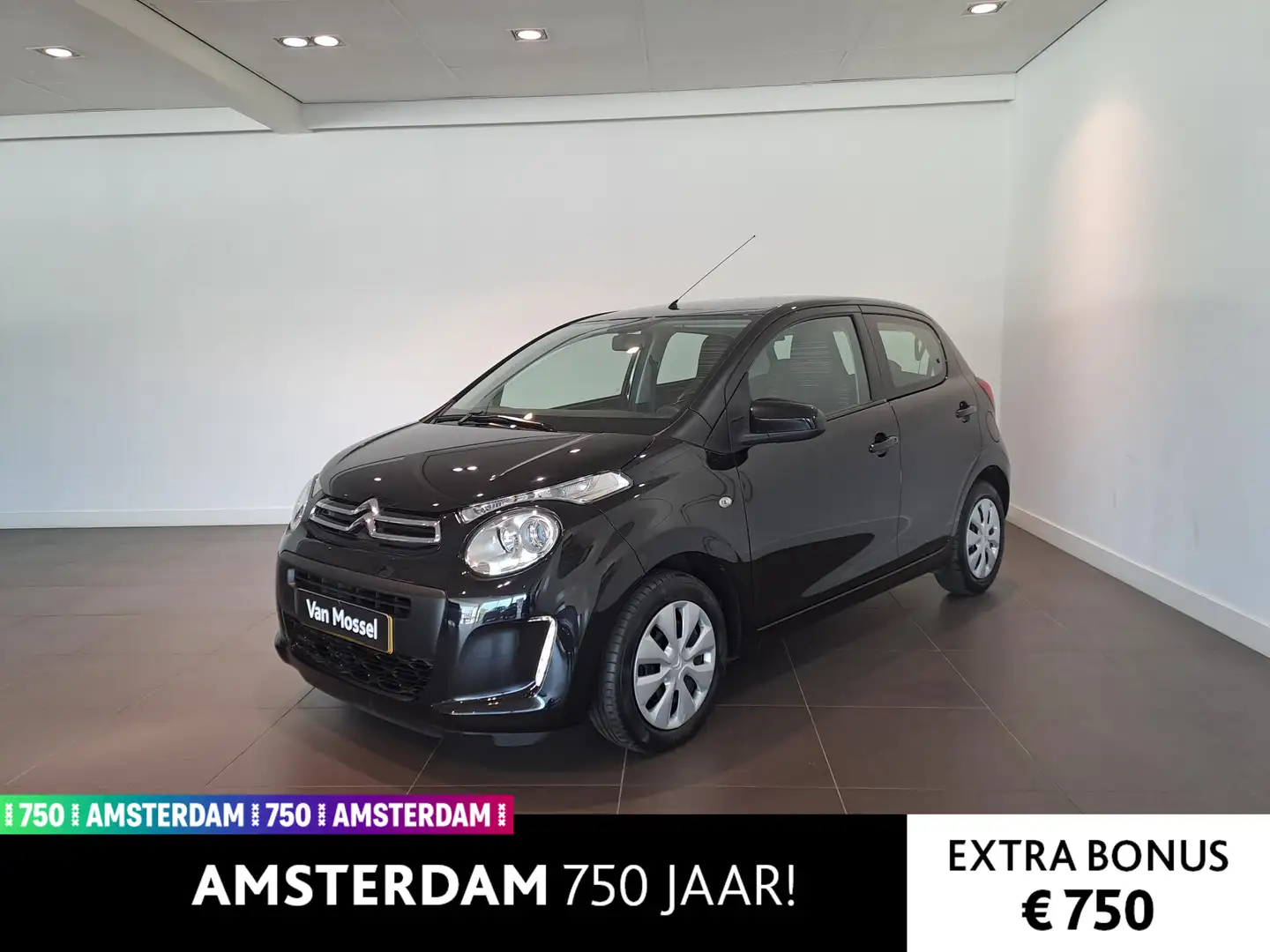 Citroen C1 1.0 VTi Feel | Airco | Elektrische ramen | Zuinig! Noir - 1