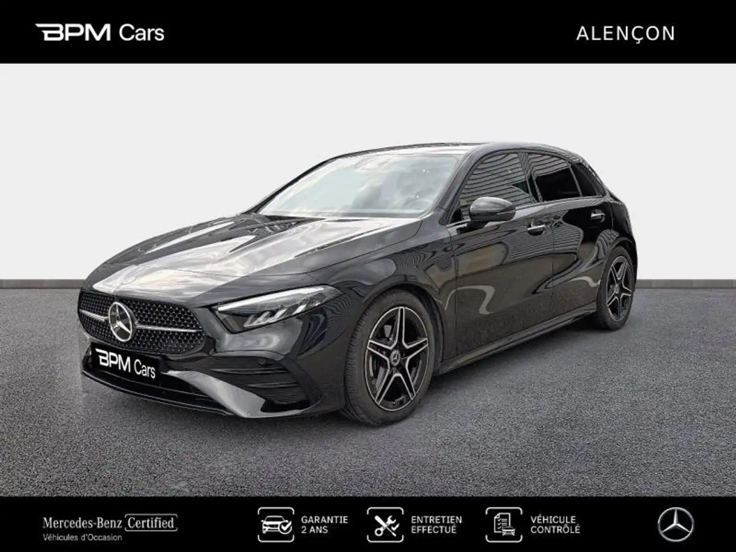 Mercedes-Benz A 200 200 163ch AMG Line 7G-DCT Noir - 1