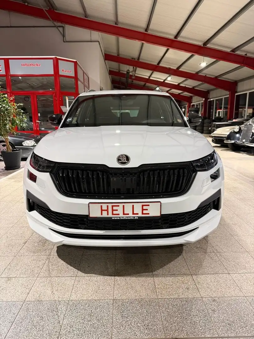 Skoda Kodiaq 2.0 TDI Sportline*MATRIX+KAMERA+ACC Blanc - 2